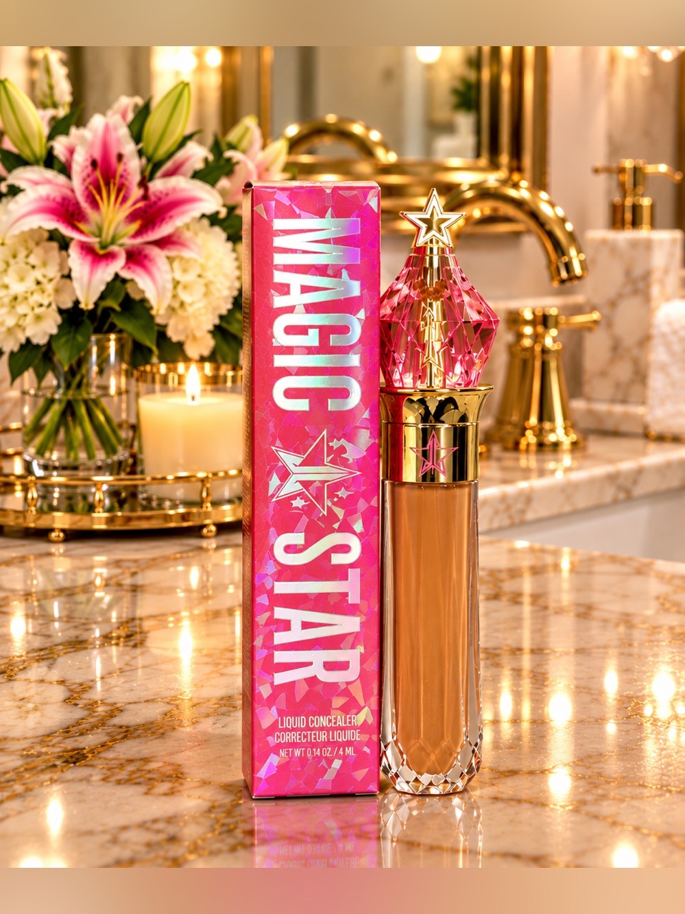 Jeffree Star Magic Star Concealer, Orange, NEW